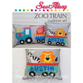 Zoo Train Cushion Set Pattern Primary Image