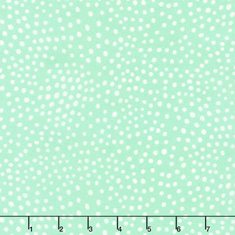 Zoology - Movement Dots Aqua Yardage