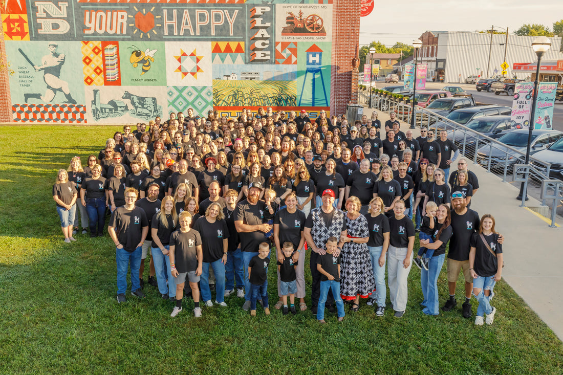 Company Photo at Birthday Bash 2024